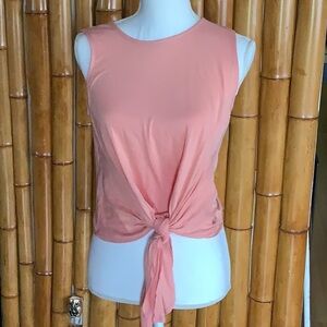 True Religion Tie Front Crop Top S